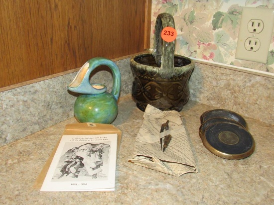 Hull pottery and other vintage items