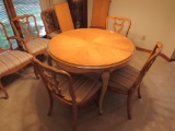 Dining table and chairs