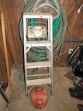 Step ladder, gas can and more
