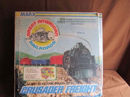 Marx Crusader Freight train set