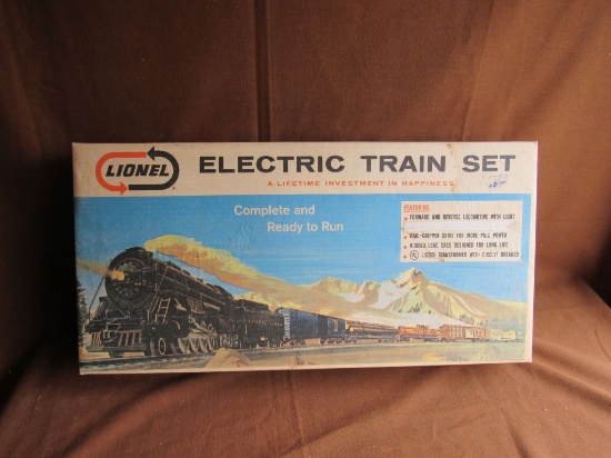 Lionel electric train set