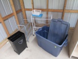 Utility carts and storage containers