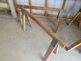 Set of sawhorses