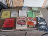 Assorted older tool books