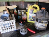 Assorted vehicle oil and more