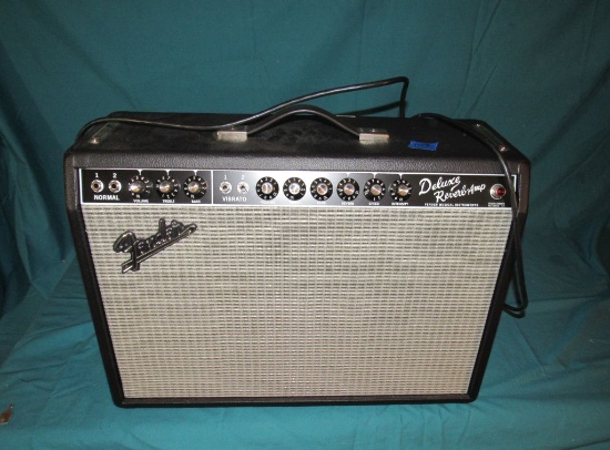 Fender deluxe reverb amplifier