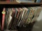 Large grouping of old record albums