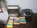 Old radio and CD player