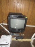 Small TV and antenna