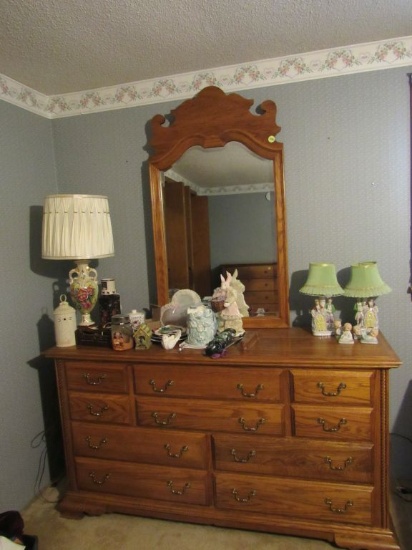 Jamestown Sterling dresser with mirror