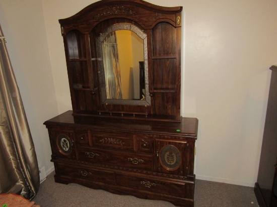 Large mirrored dresser