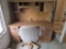 Computer desk and chair
