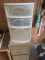 File cabinet and storage container