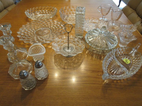 Cut glass look lot