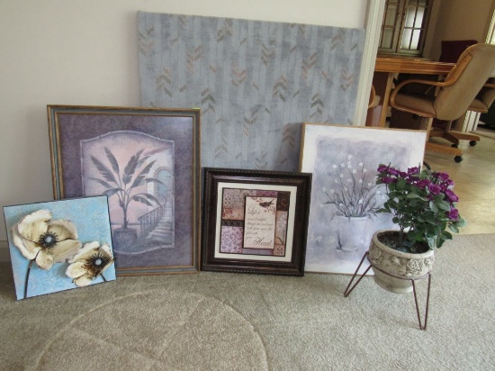 Lavender picture lot