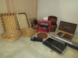 Knife and basket lot