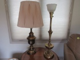 2 living room lamps