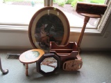 Wooden magazine rack and more