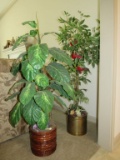 2 artificial trees