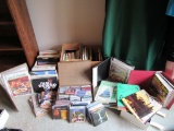 Cookbook lot and CDs