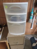 File cabinet and storage container