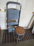 Portable step stool and stool