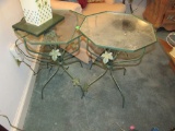 Accent tables with lamp