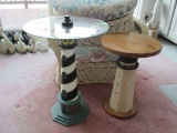 Nautical themed tables