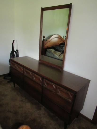 Large dresser and mirror