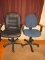 2 office chairs