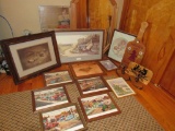 Picture frame lot and mirror
