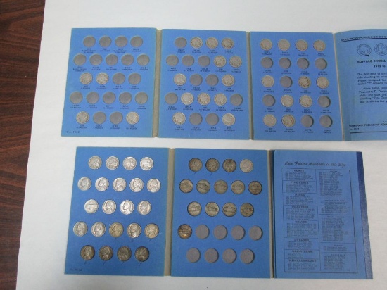 2 partial books of nickels