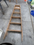 Wooden step ladder