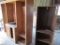 4 wooden shelves