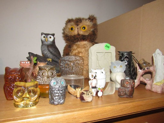 Stuffed owl and more