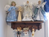 Shelf and dolls