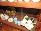 Ceramic flower and decorative pieces