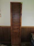 Pair of wooden shutters