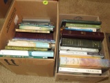 2 boxes of books