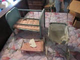 Baby crib and stroller