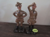 Military figurines