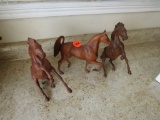Horse figurines