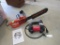 Electric chainsaw and air compressor