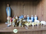 Nativity set