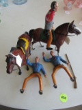 Heartland horses with riders