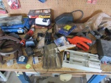 Tools on desk