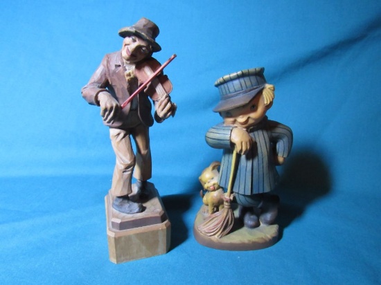 Hand carved figurines