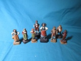 Hand carved figurines