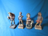 Anri hand carved figurines
