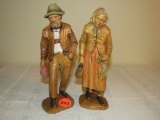 Hand carved couple